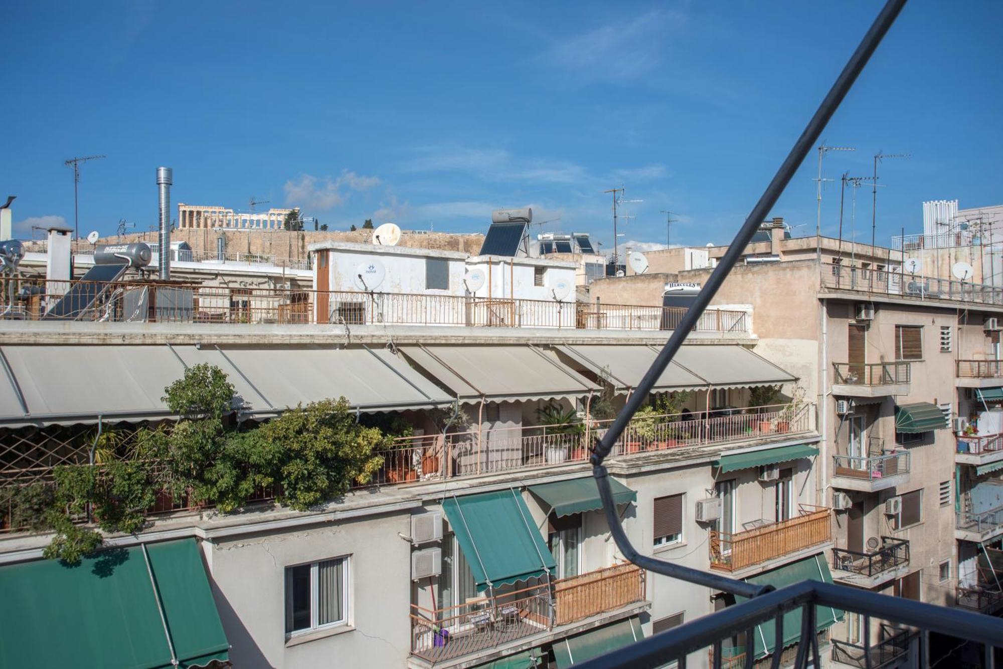 Acropolis View Apt In Koukaki Athens Luaran gambar